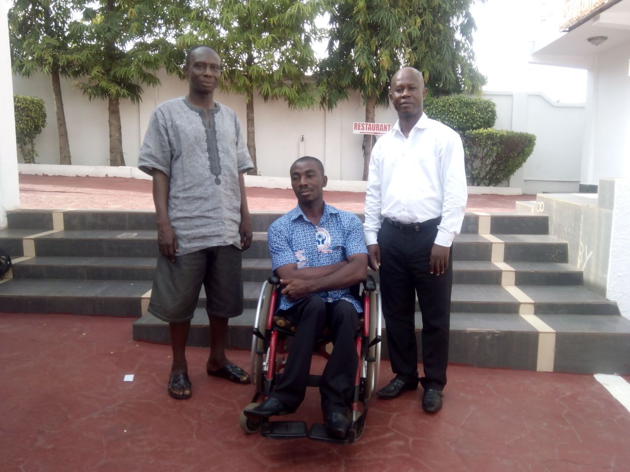 From left to right- Mr Richard Bremfi, Mr John Owusu, Mr Armstrong Adade Yamoah