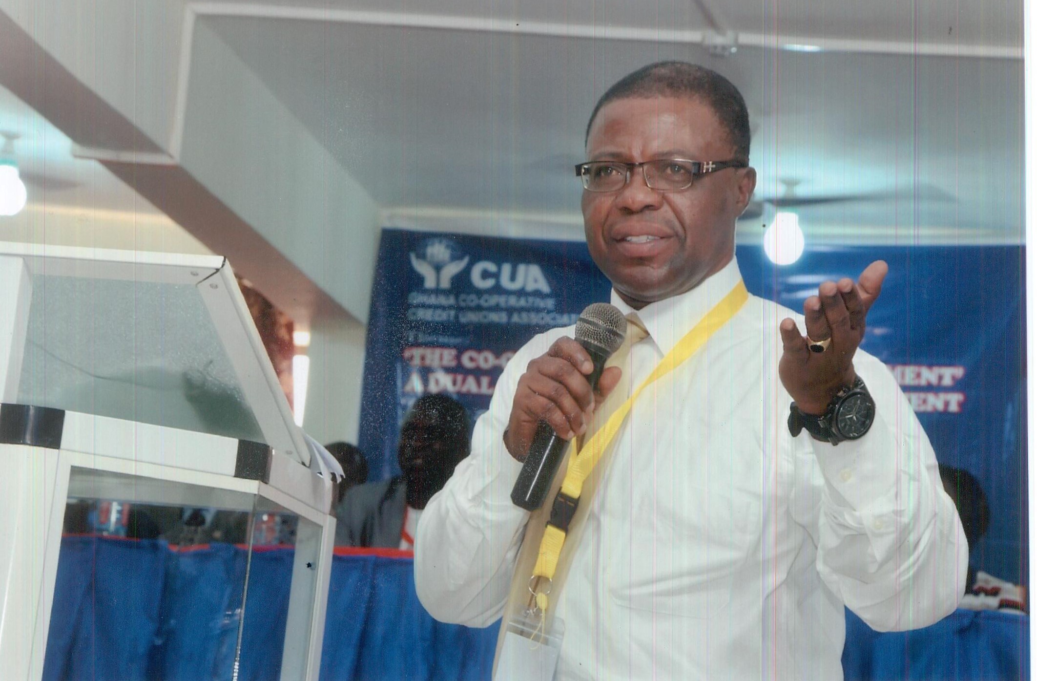 Dr Charles Anane (National CUA Chairman and Board Chairman of KATH CCU)